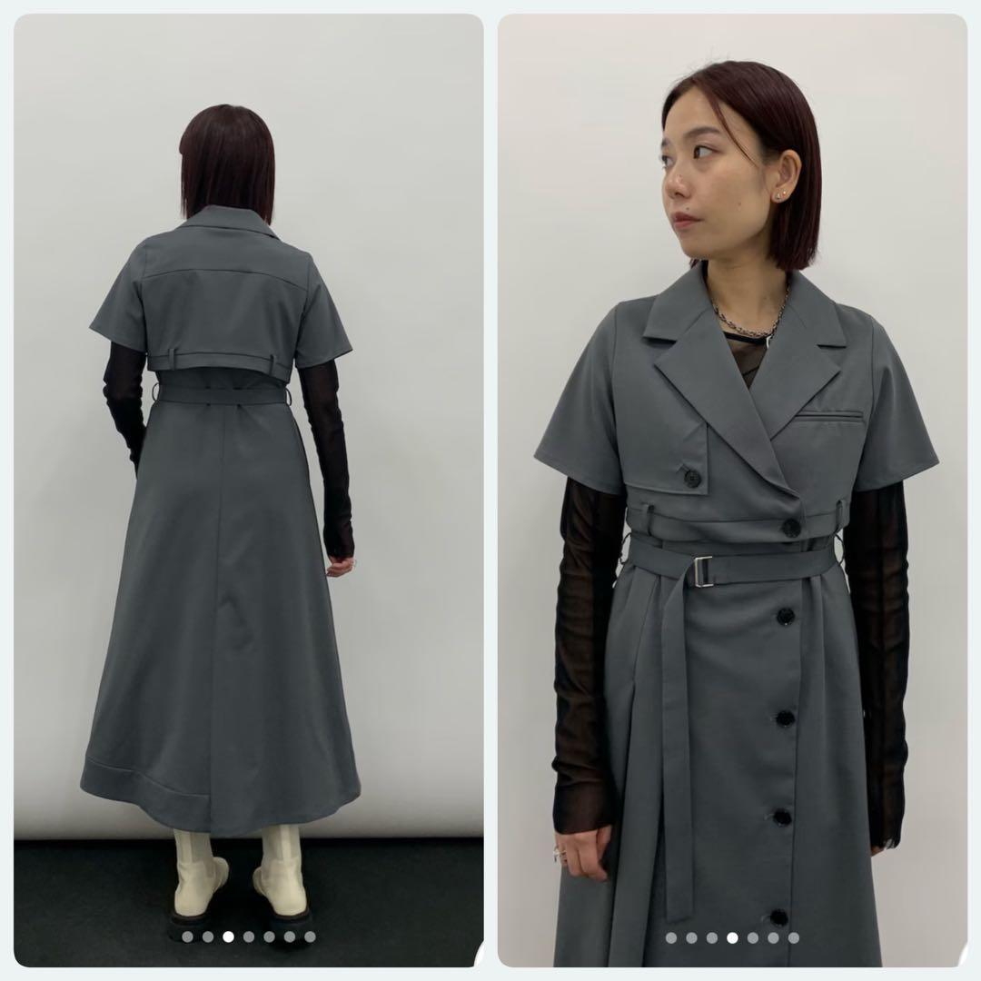 ユナイテッドトウキョウ　【3way】レイヤージャケットワンピース