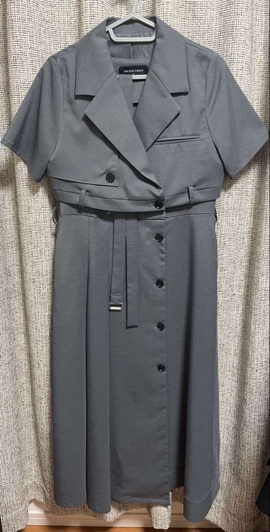 ユナイテッドトウキョウ　【3way】レイヤージャケットワンピース