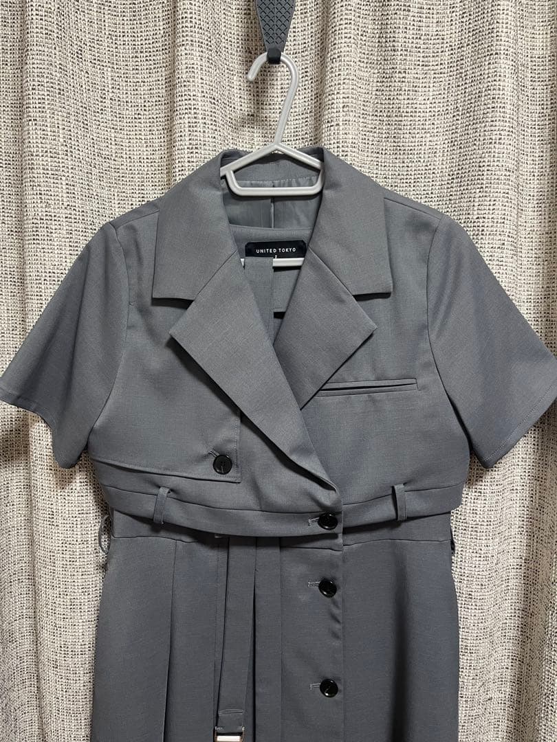 ユナイテッドトウキョウ　【3way】レイヤージャケットワンピース