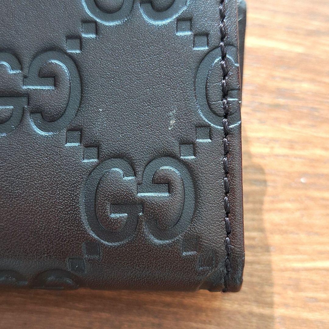 グッチ キーケース 138093 シマライン