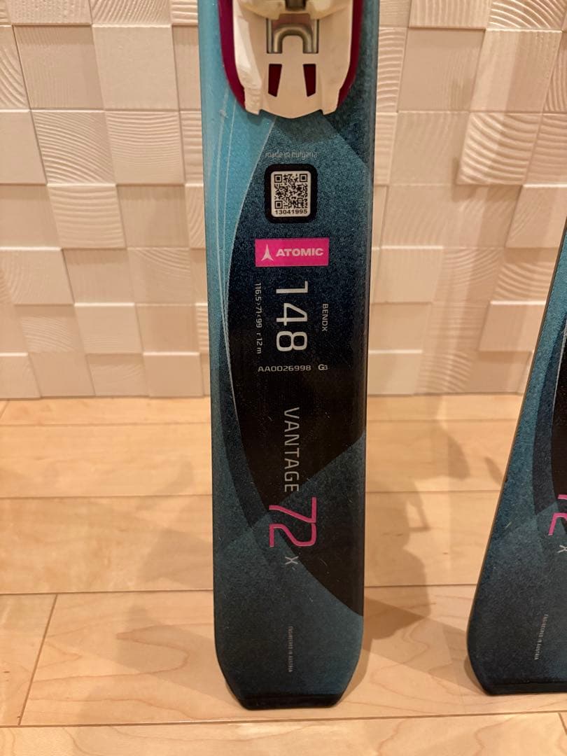 ATOMIC VANTAGE 72 スキー 板レディース１４８センチ【送料無料】
