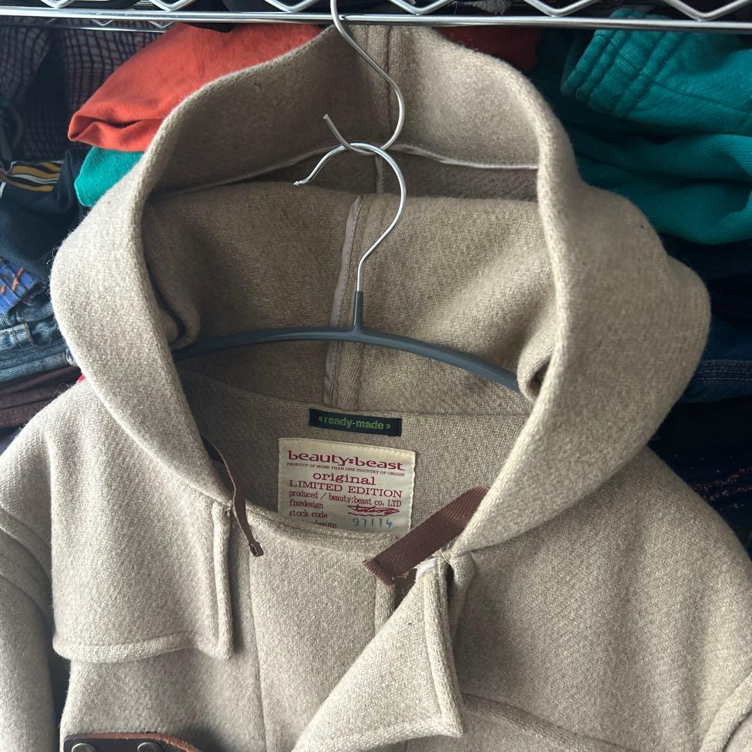 希少 beauty:beast初期 白タグ ウールコート