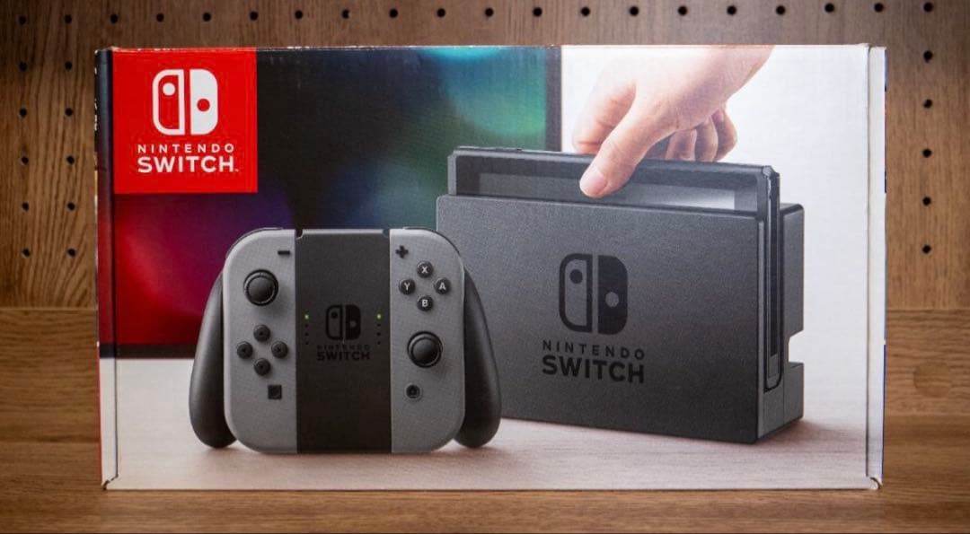 Nintendo Switch グレー コントローラー カセット付き