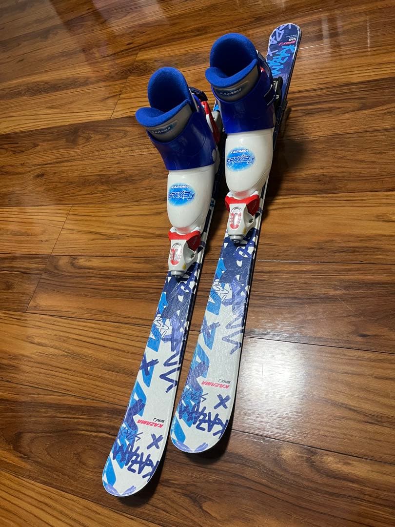 KAZAMA スキー 板 ポール　ブーツ190-200　セット