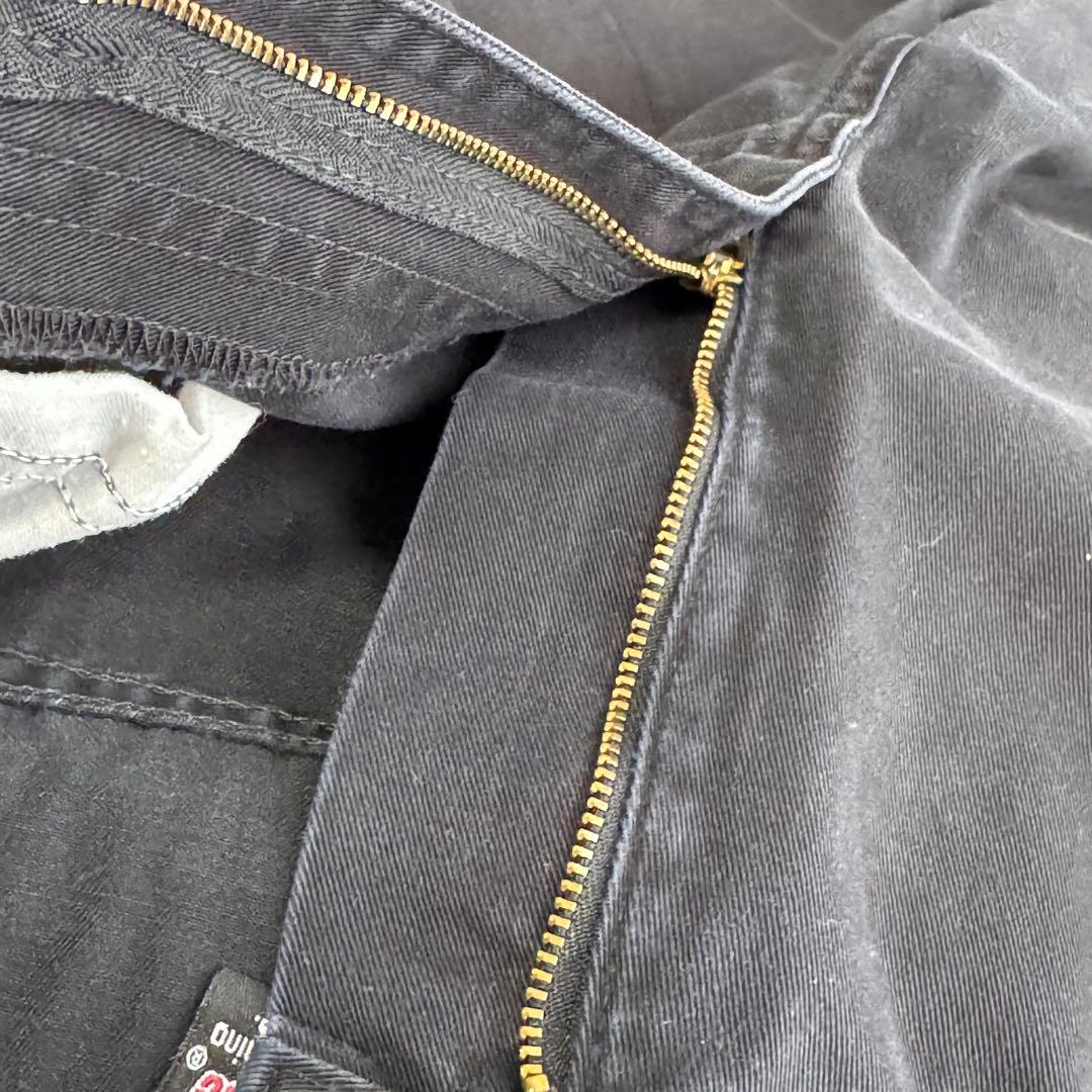 極太ワイドバギー 米国製 INTERSTATE インターステート パンツ 黒