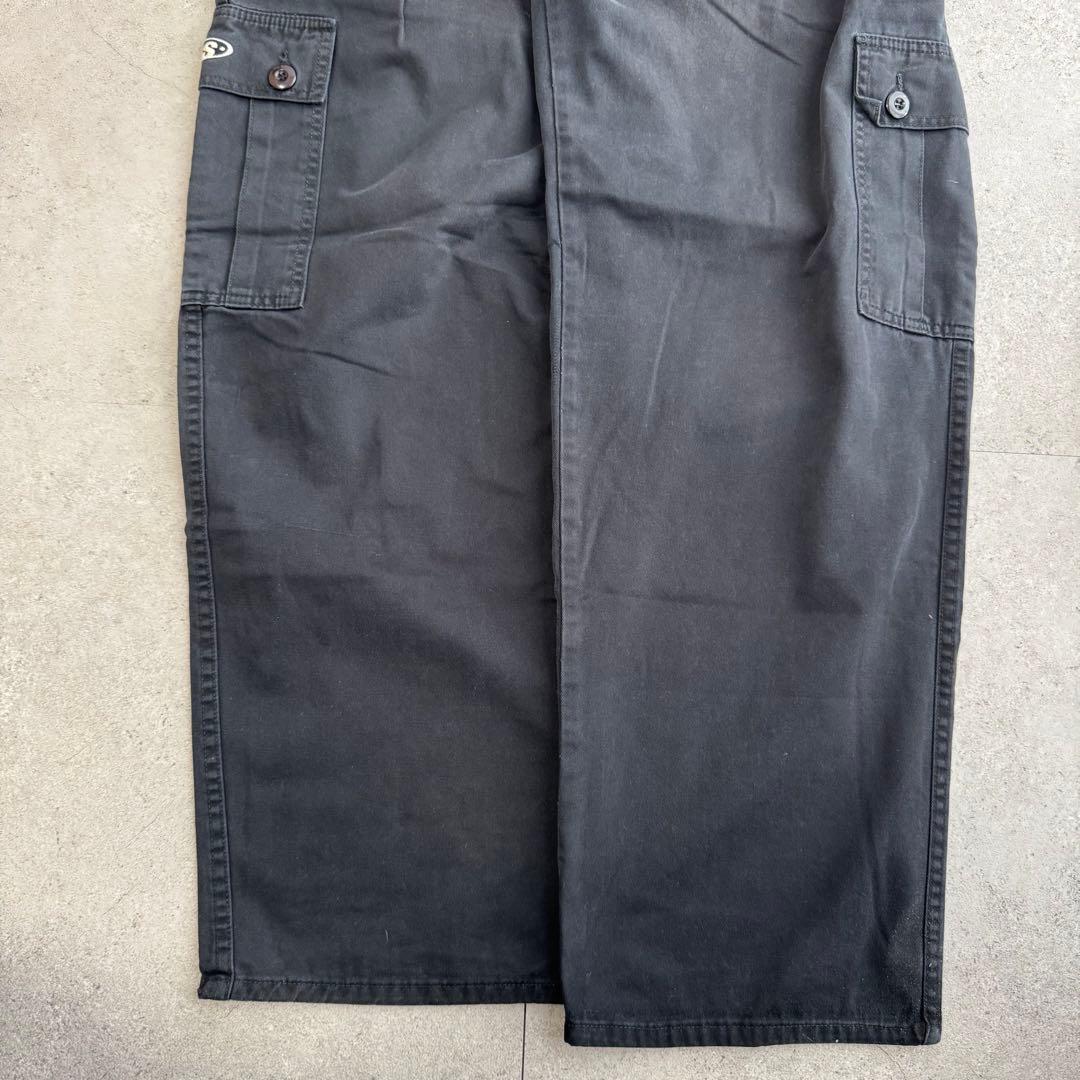 極太ワイドバギー 米国製 INTERSTATE インターステート パンツ 黒