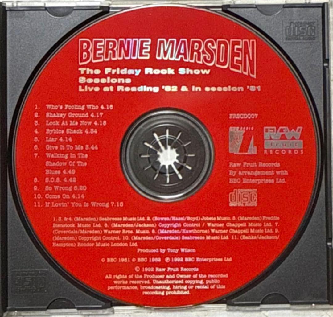 バーニー・マースデン/The Friday Rock Show Sessions