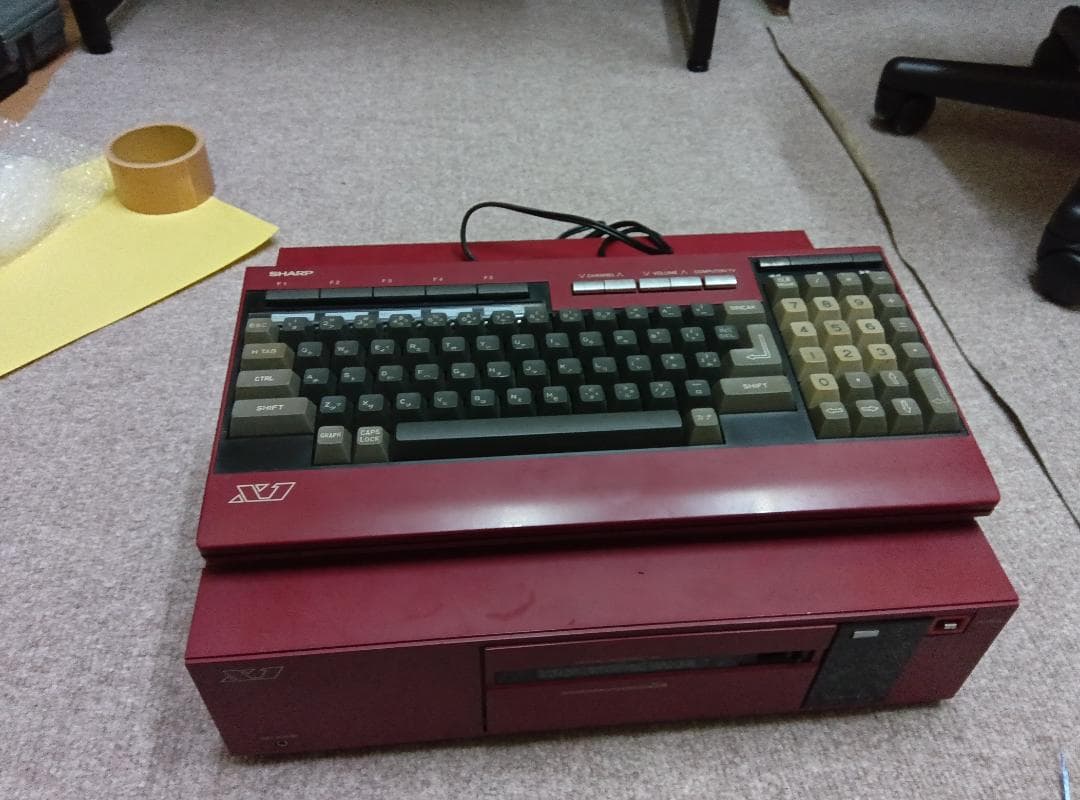 X1 SHARP ジャンク 年代物