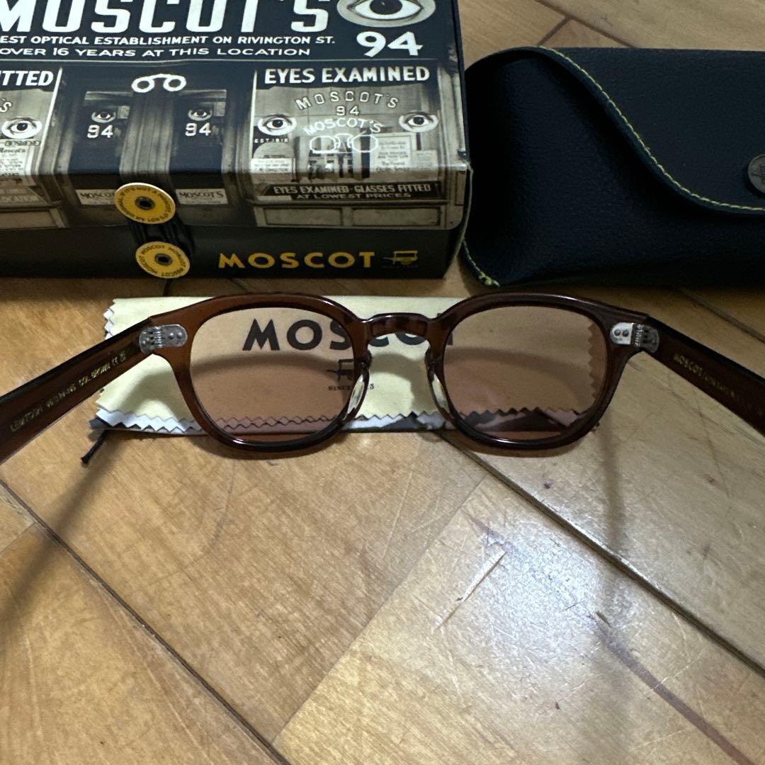 MOSCOT LEMTOSH ブラウン 46-24