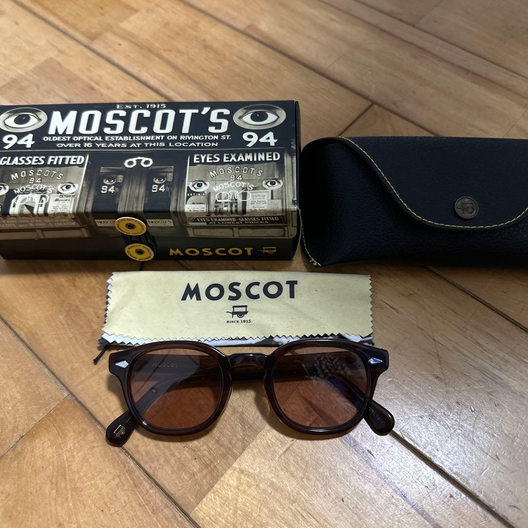 MOSCOT LEMTOSH ブラウン 46-24