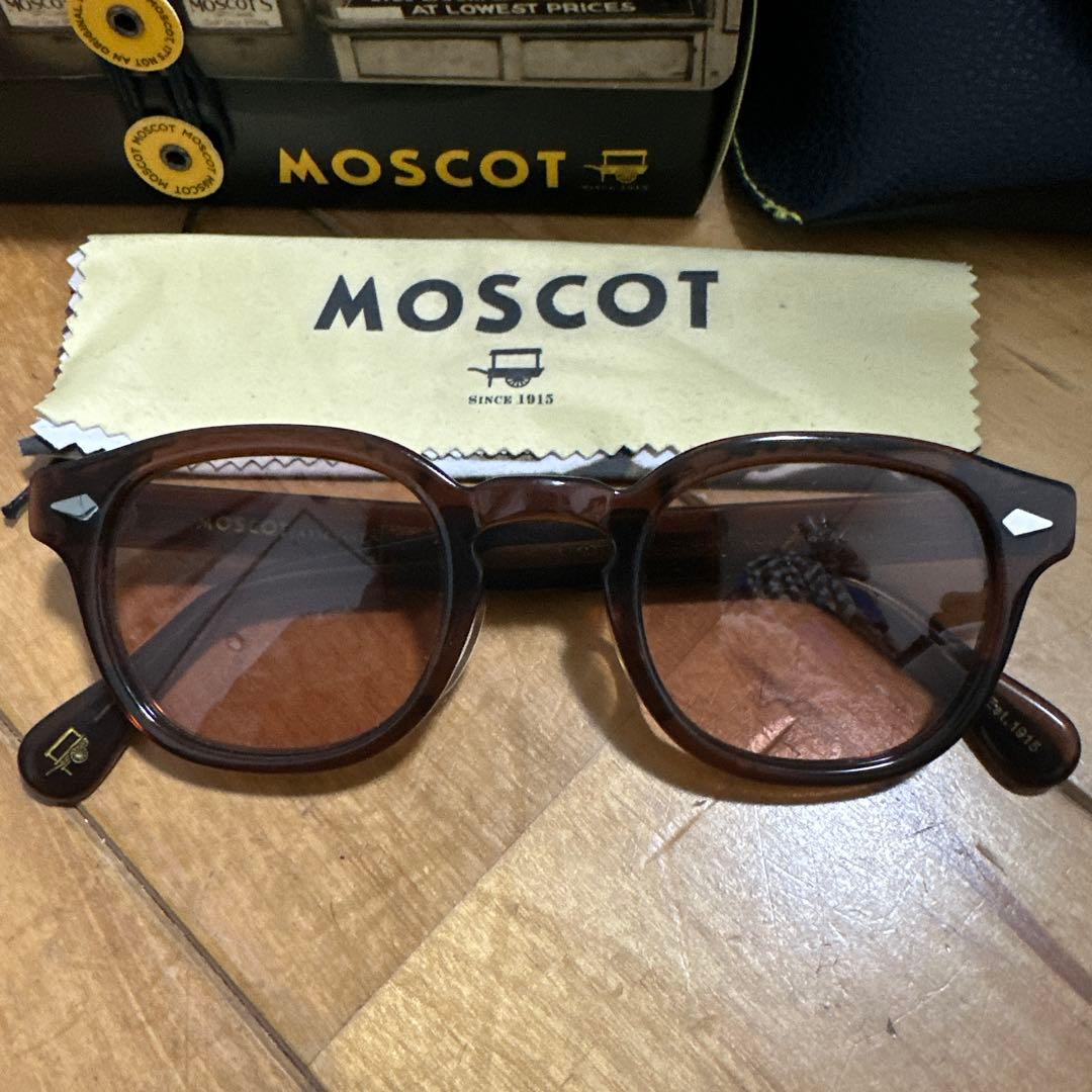 MOSCOT LEMTOSH ブラウン 46-24