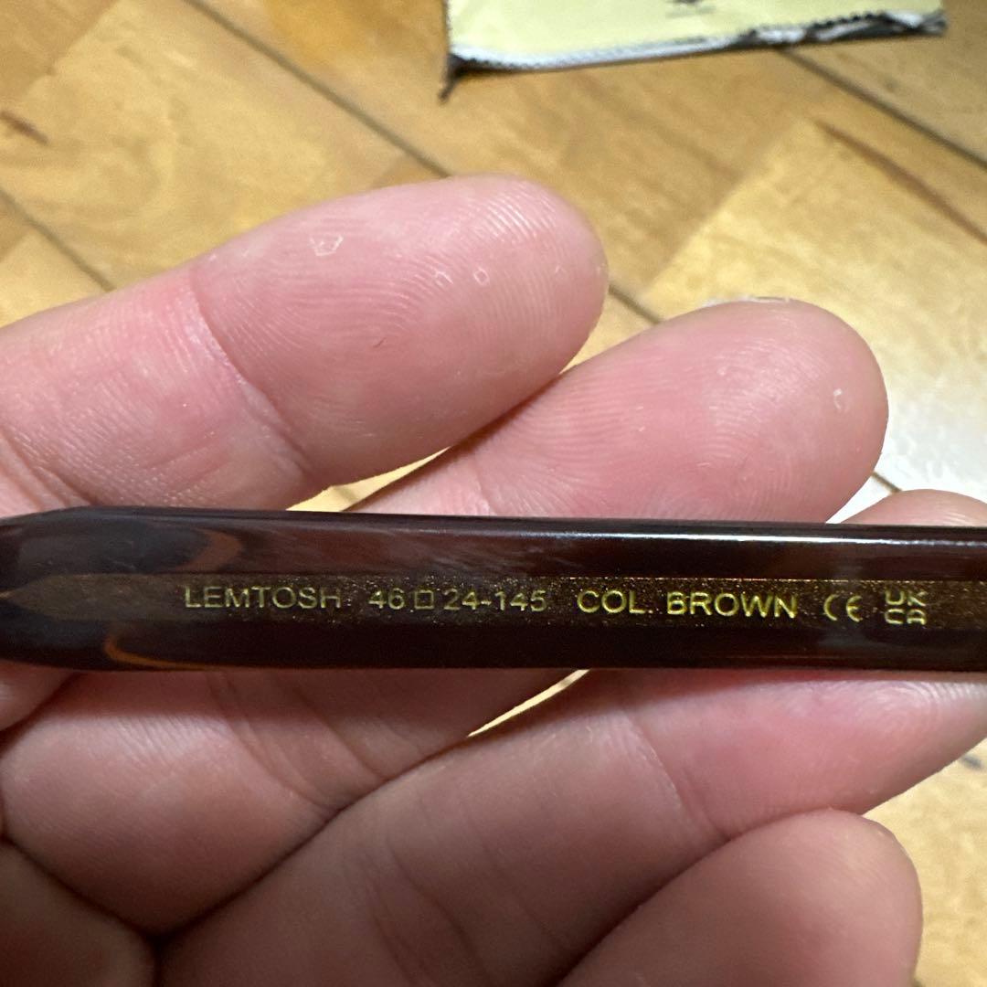 MOSCOT LEMTOSH ブラウン 46-24