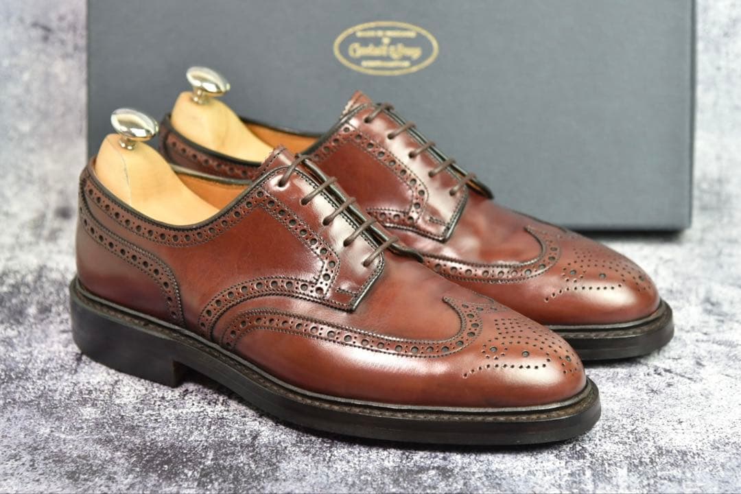 クロケット&ジョーンズ　ペンブローク　6E　325ラスト　ウイングチップ