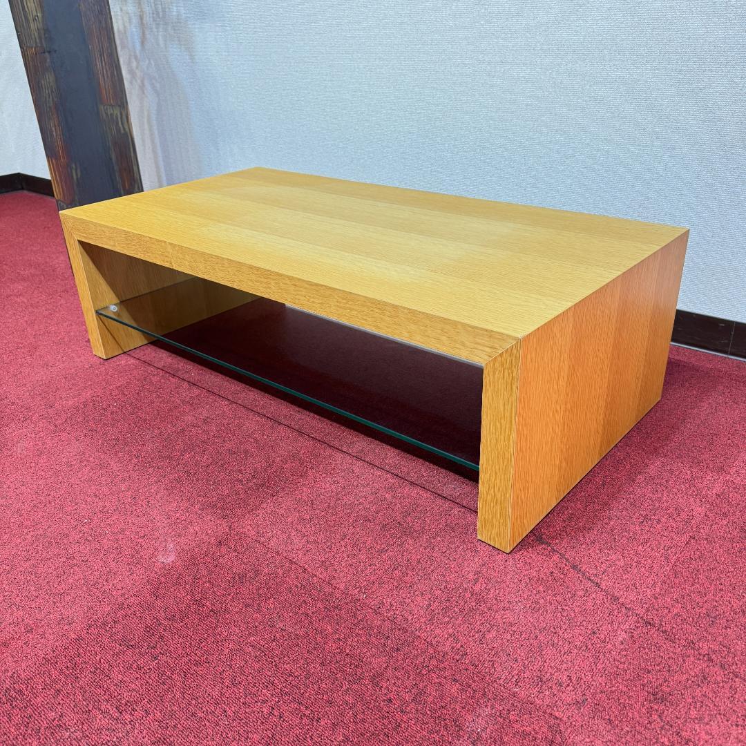 東京23区送料無料フライミーノワール「マリーニ」オーク材センターテーブル