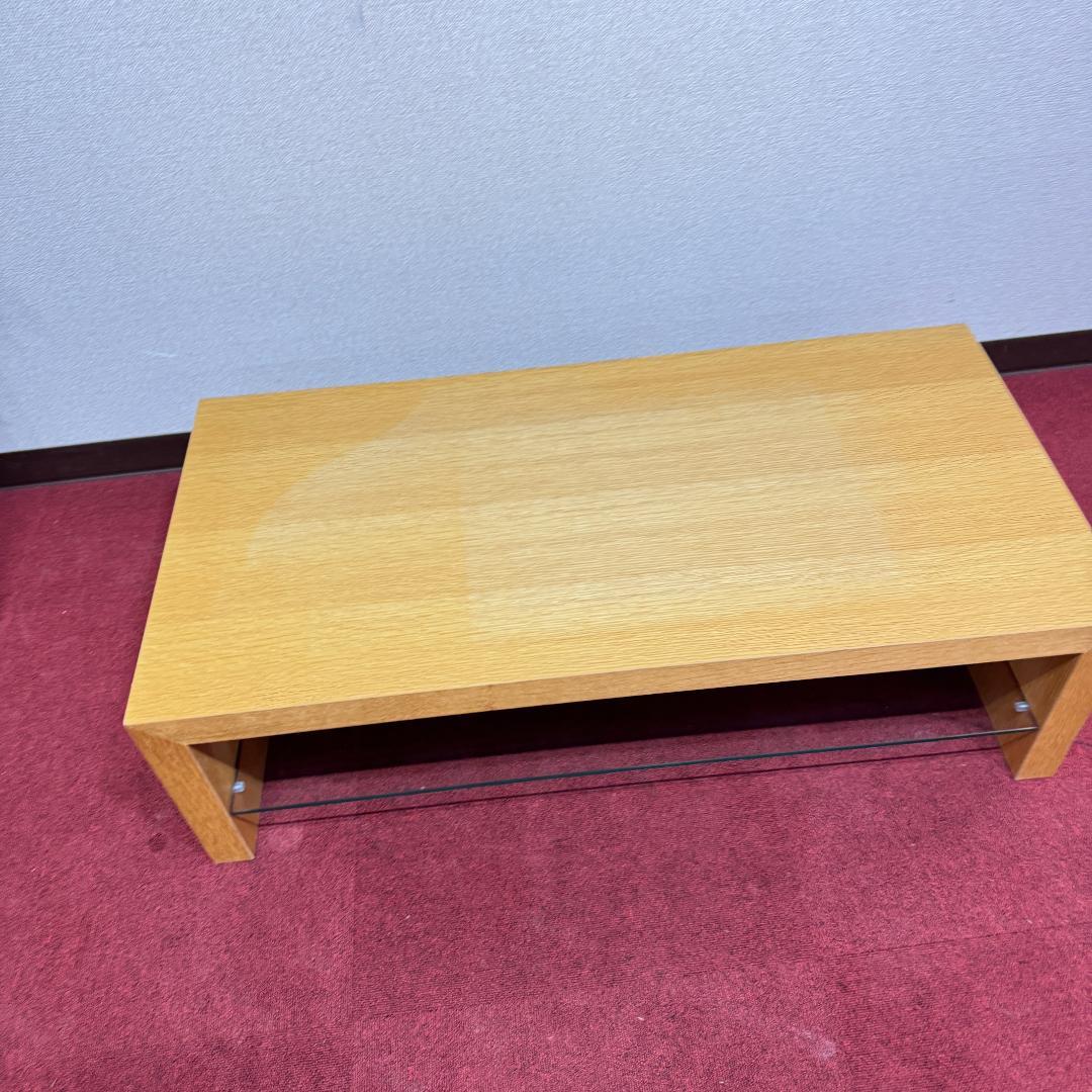 東京23区送料無料フライミーノワール「マリーニ」オーク材センターテーブル