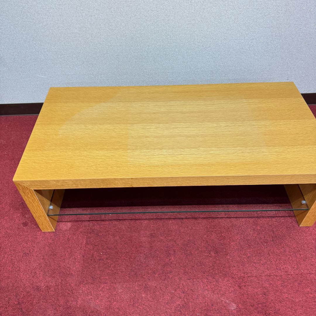 東京23区送料無料フライミーノワール「マリーニ」オーク材センターテーブル