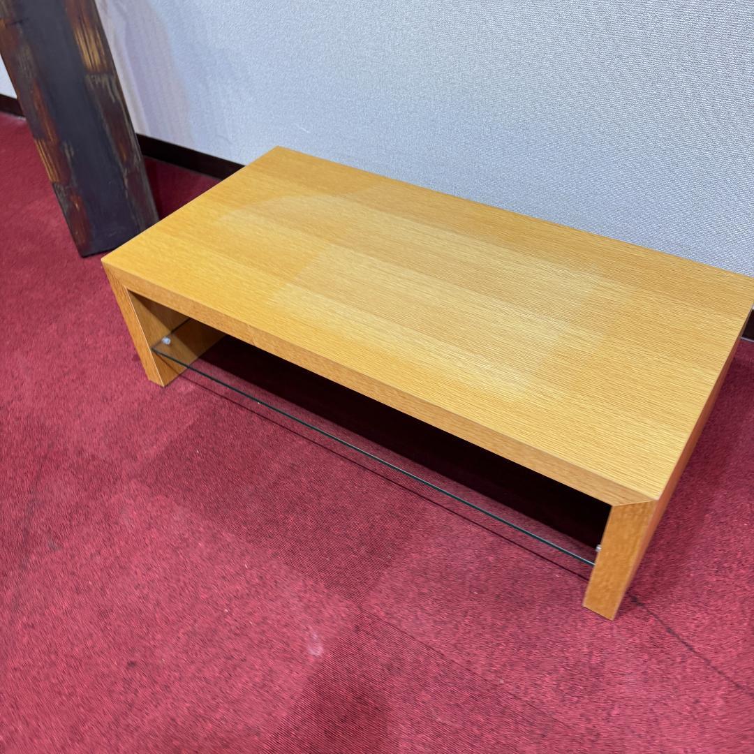 東京23区送料無料フライミーノワール「マリーニ」オーク材センターテーブル