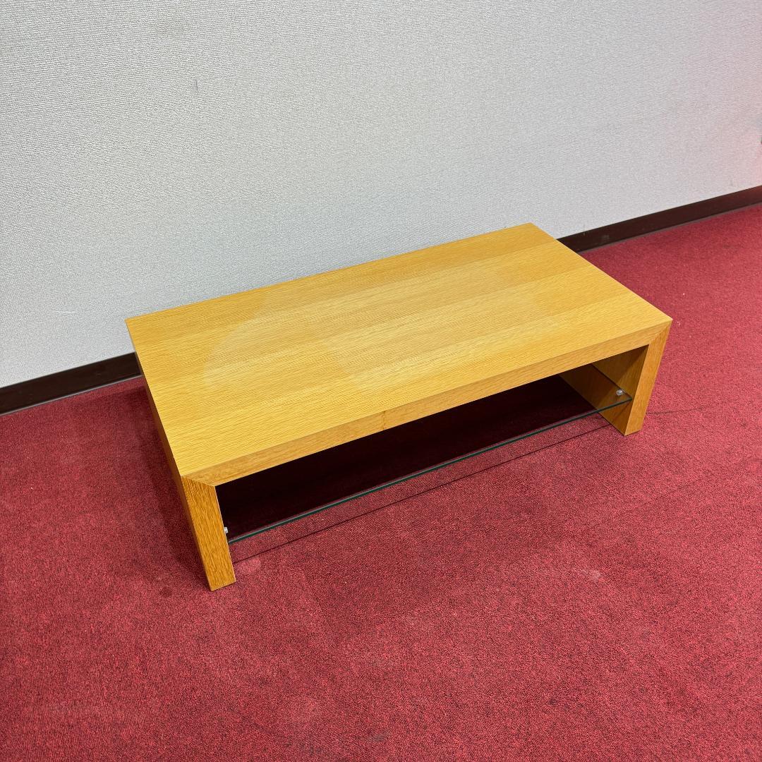 東京23区送料無料フライミーノワール「マリーニ」オーク材センターテーブル