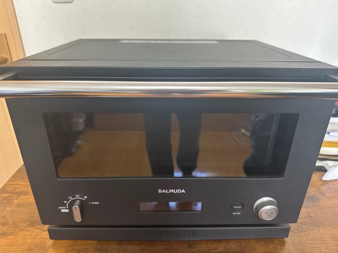 BALMUDA オーブンレンジ ブラック　2021年製ジャンク扱い