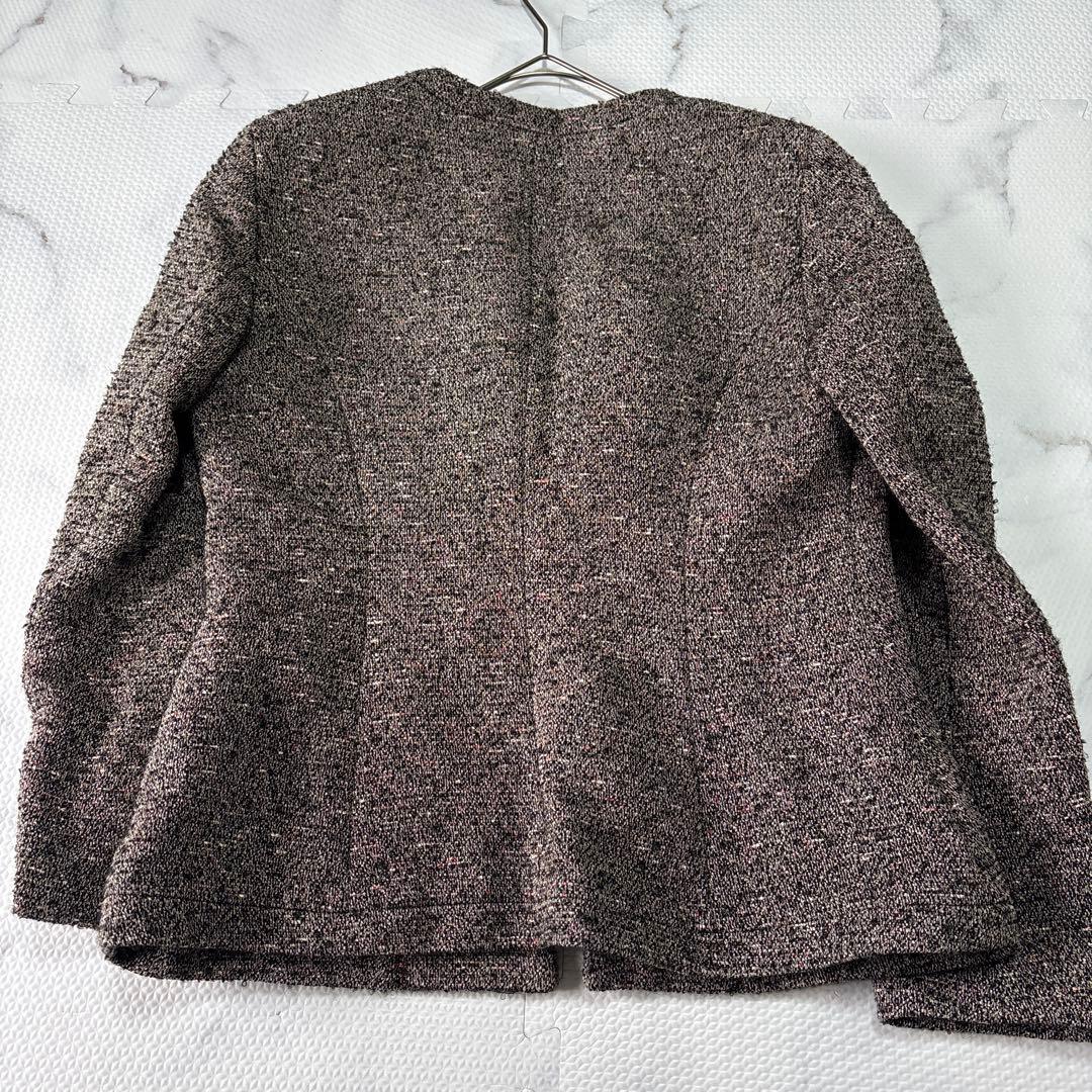 ✨未使用✨theory luxeセオリーリュクスJIHAN ノーカラージャケット