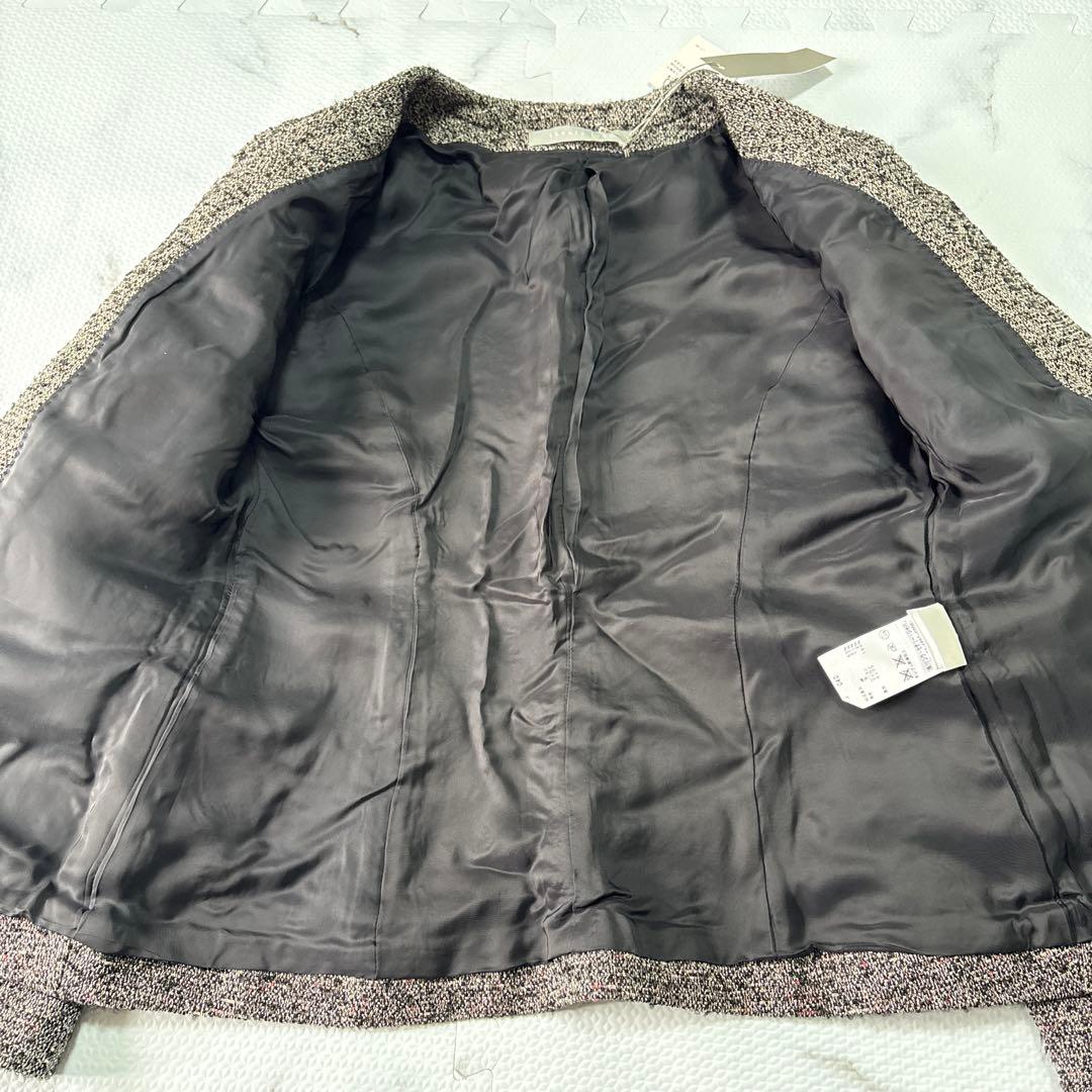 ✨未使用✨theory luxeセオリーリュクスJIHAN ノーカラージャケット