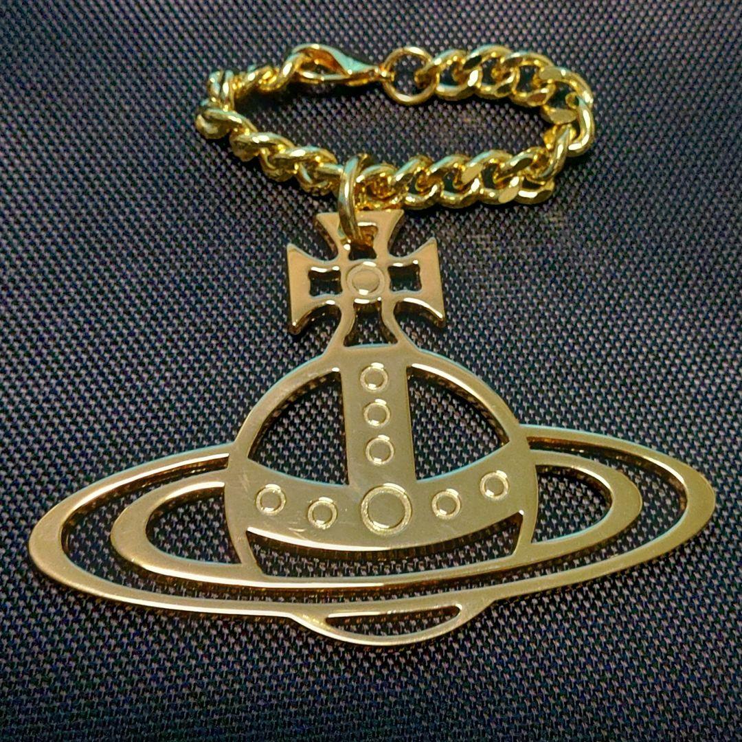 Vivienne Westwood 特大 バッグチャーム 金色