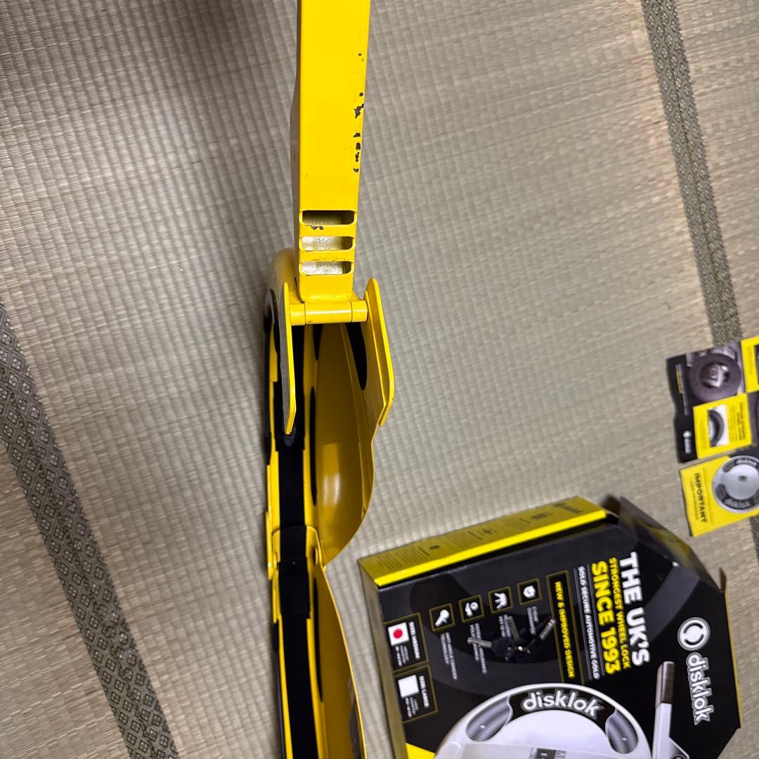 イエロー　disklok、39-41.5cm