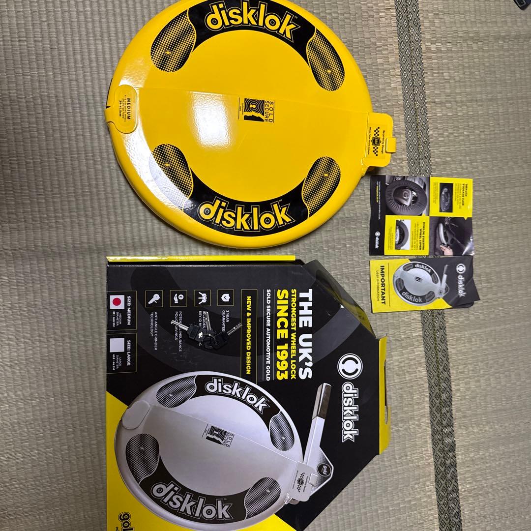 イエロー　disklok、39-41.5cm