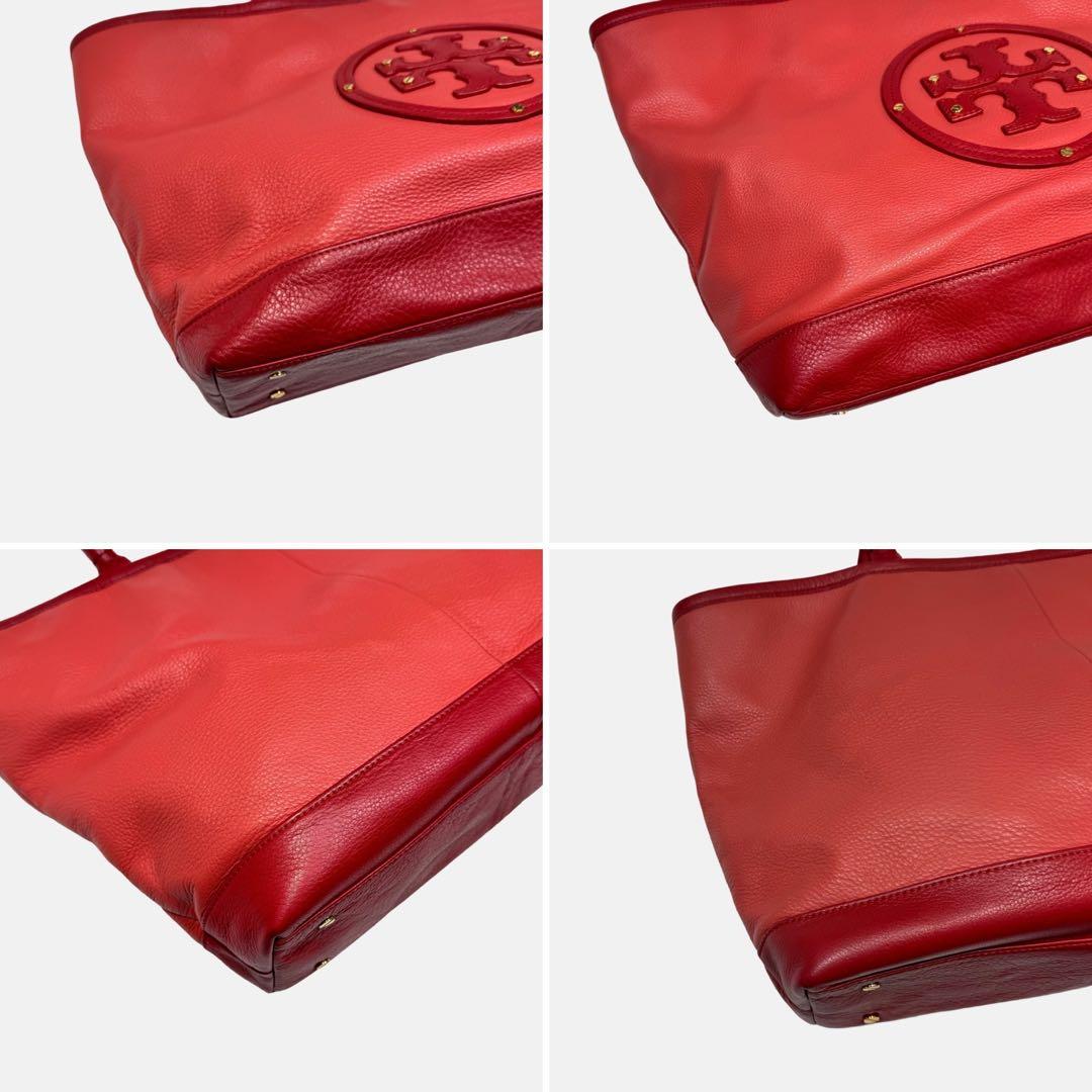 美品✨TORY BURCH トリーバーチ　デカロゴ　トートバッグ　大容量