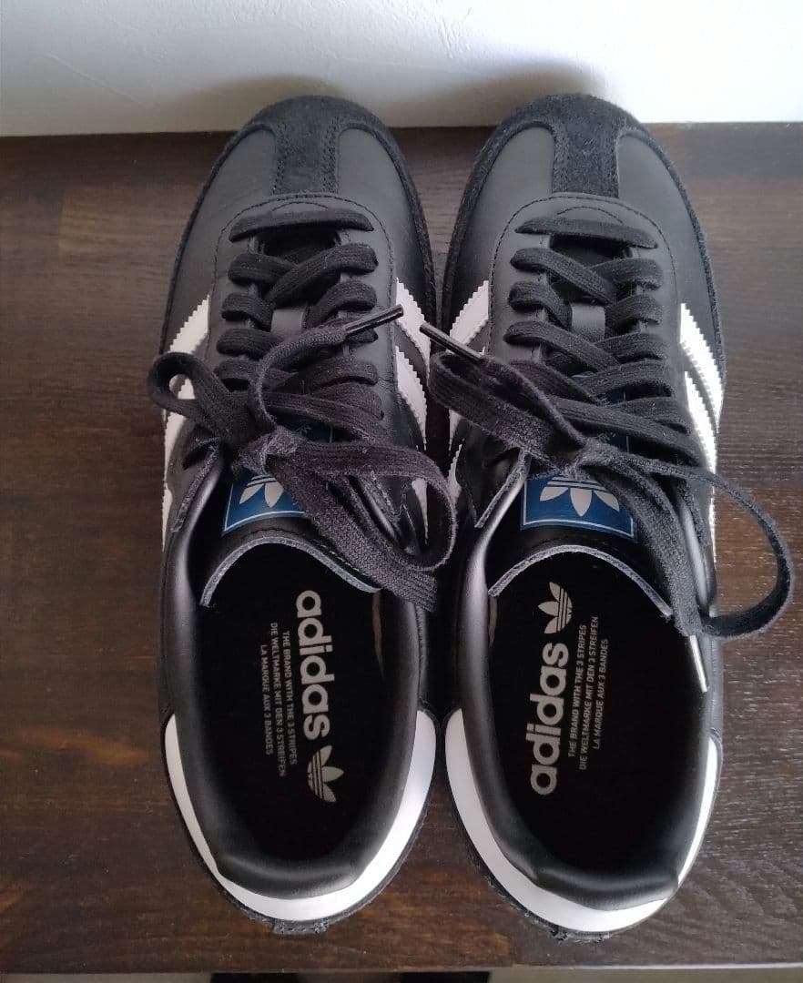 アディダス サンバ SAMBA BLACK/WHITE 25.0cm