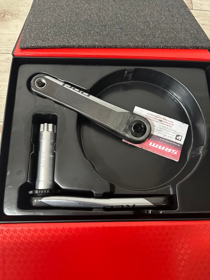 パーツ Red AXS Crank Arm Assembly 172.5mm