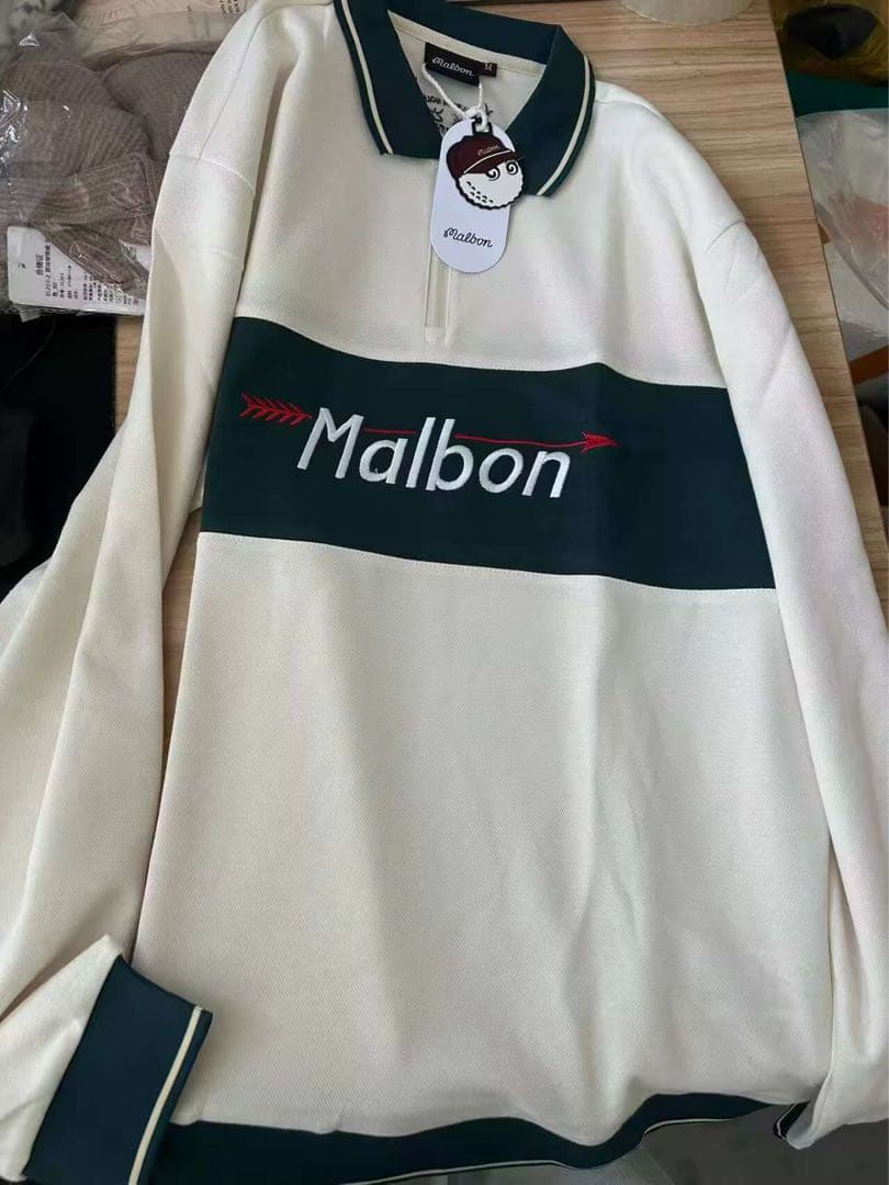 マルボンゴルフ メンズ トップス ハーフジップ ブルゾン トレーナー秋冬春