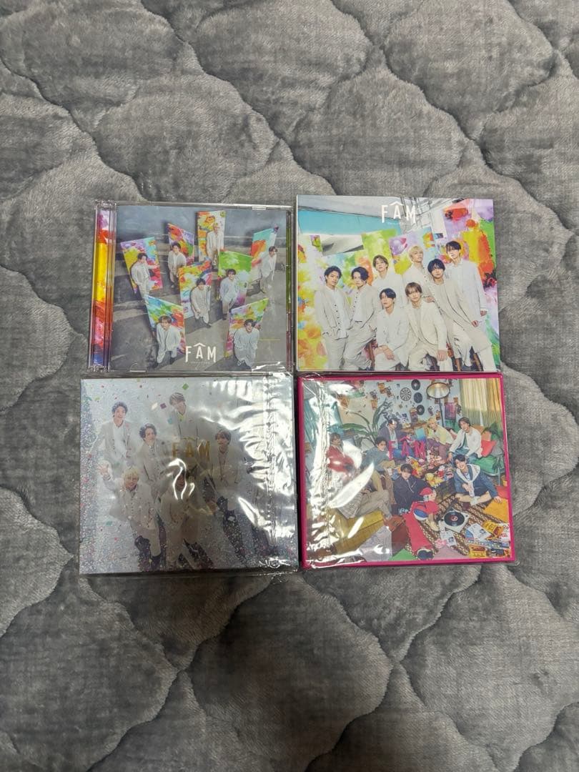 timelesz FAM ４形態セット特典付き