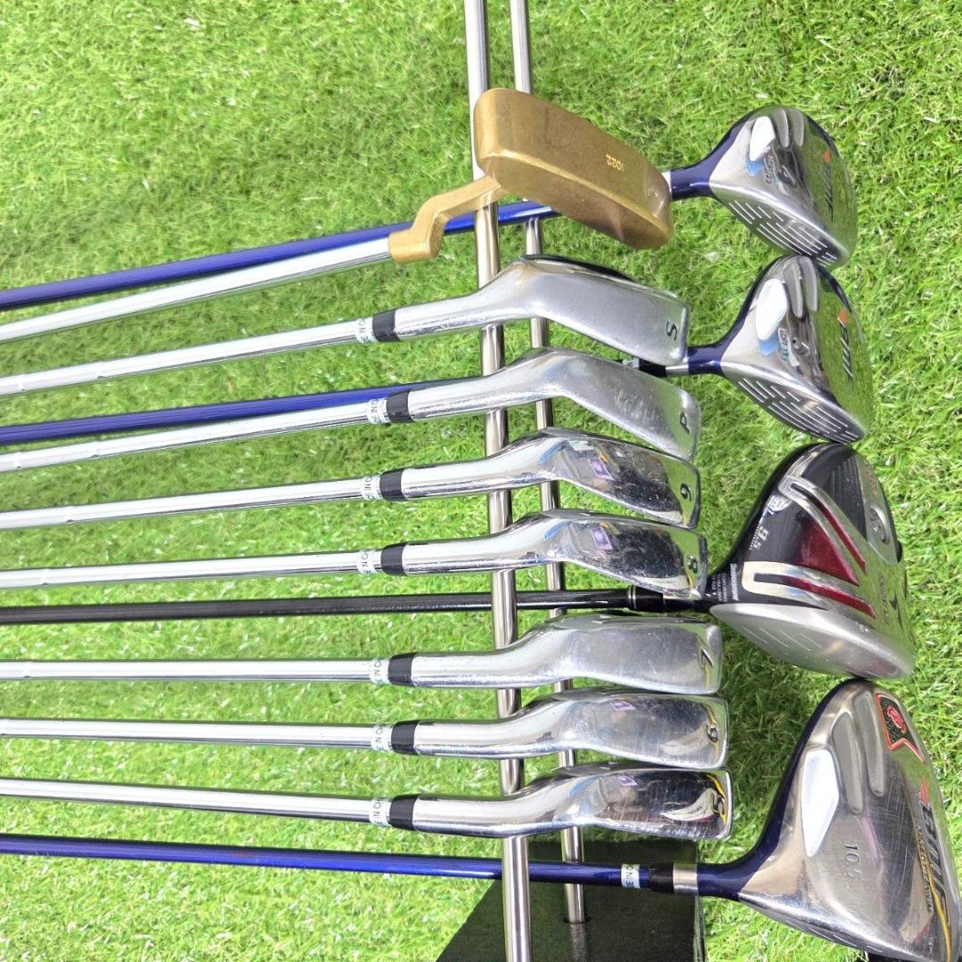 メンズゴルフセット BMF BRIDGESTONE フレックスS 11+1本