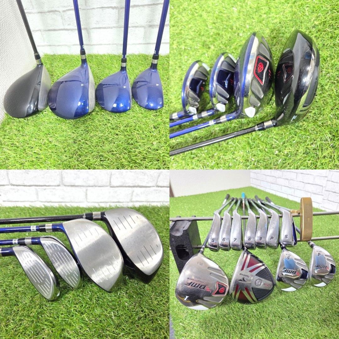 メンズゴルフセット BMF BRIDGESTONE フレックスS 11+1本