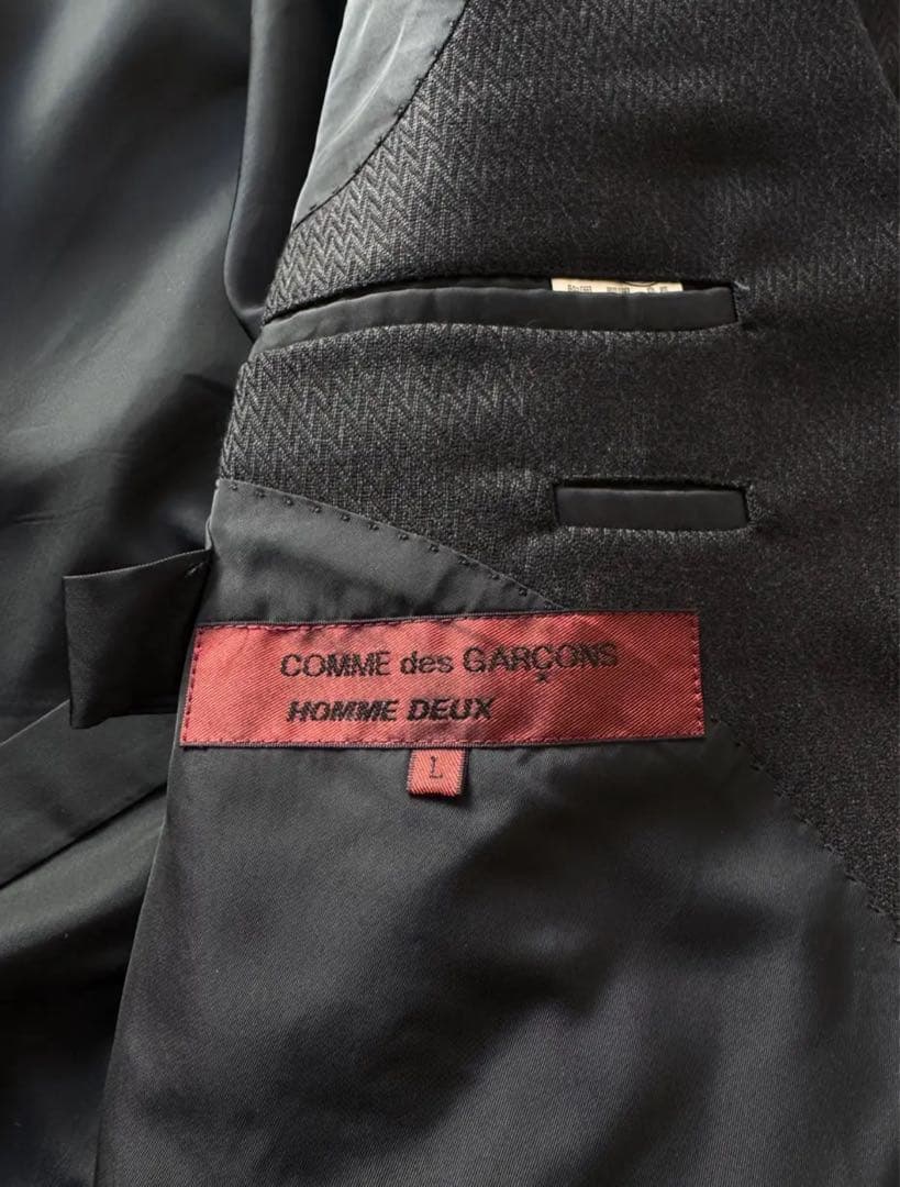 [希少] COMME des GARCONS/1993年製/ツイードジャケット