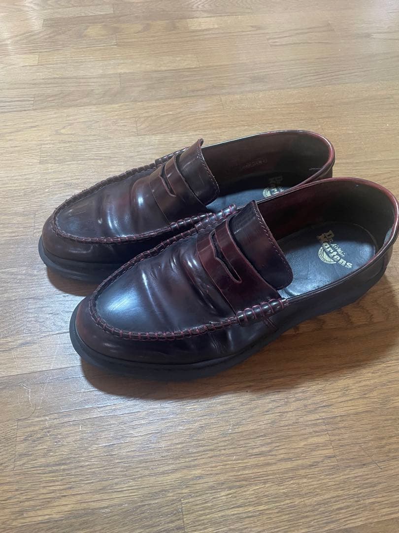 Dr. Martens PENTON ローファー CHERRY RED 値下げ❗️