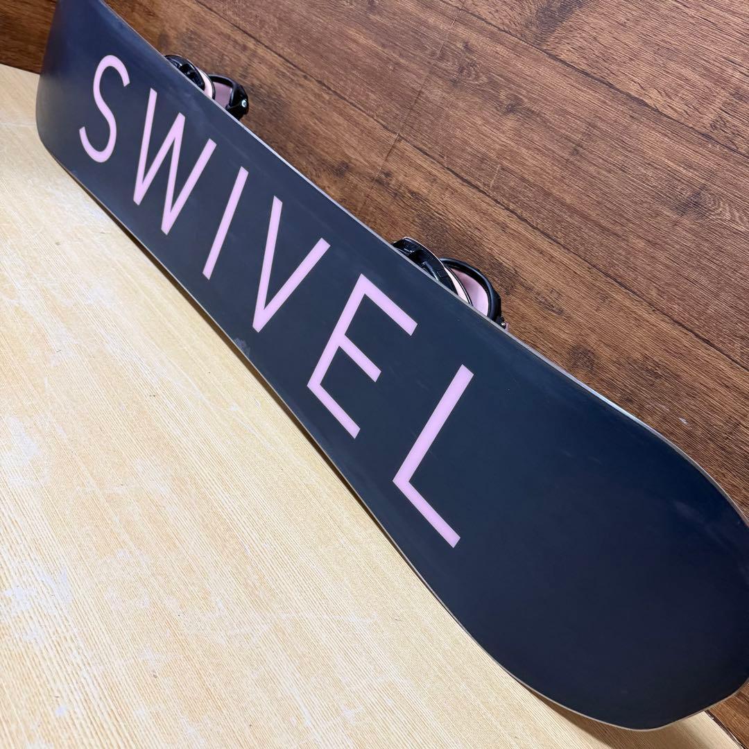 美品　SWIVEL サロモン　レディーススノーボード5点　ブーツ25cm