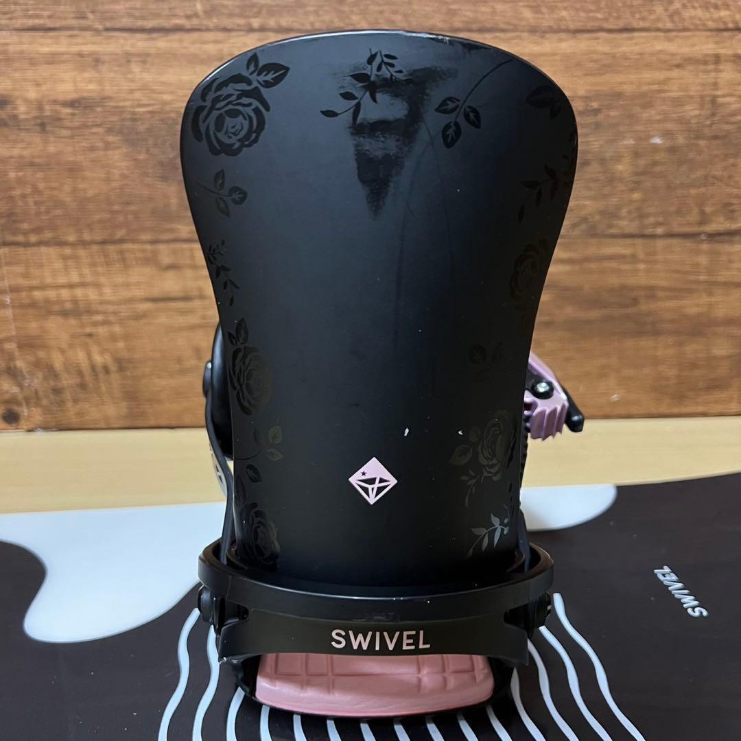 美品　SWIVEL サロモン　レディーススノーボード5点　ブーツ25cm