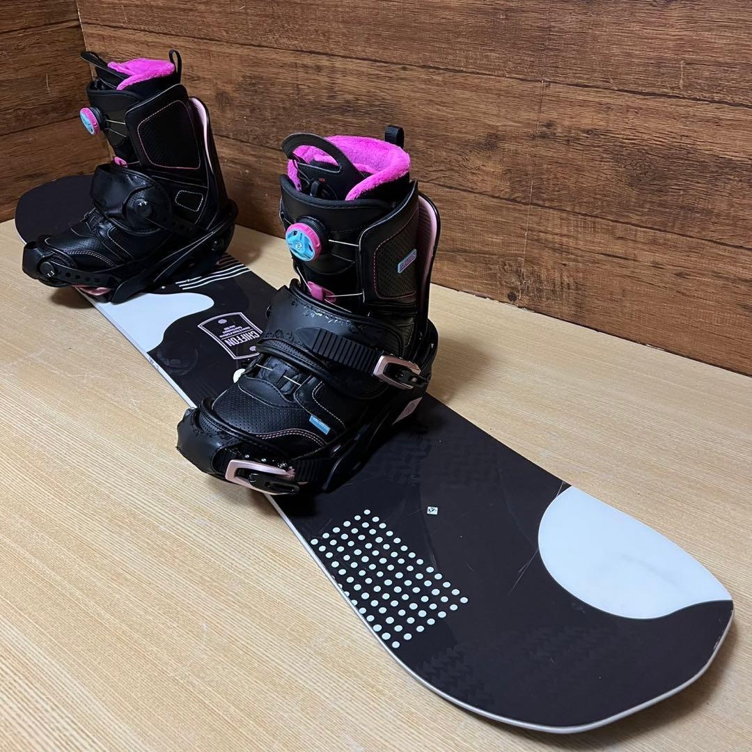 美品　SWIVEL サロモン　レディーススノーボード5点　ブーツ25cm