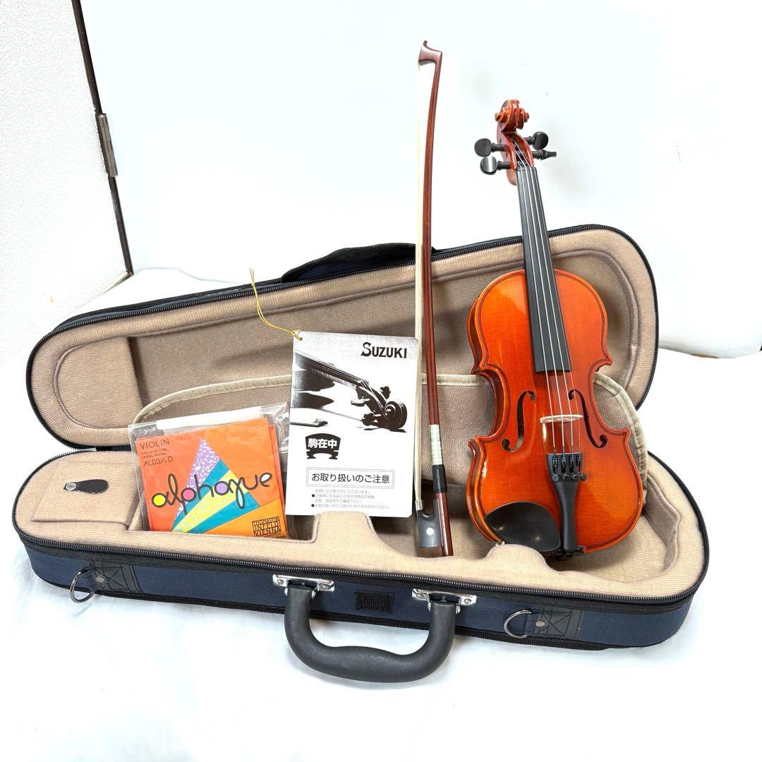 調整毛替弦交換済みSUZUKI No.230 バイオリン 1/10 2008年製