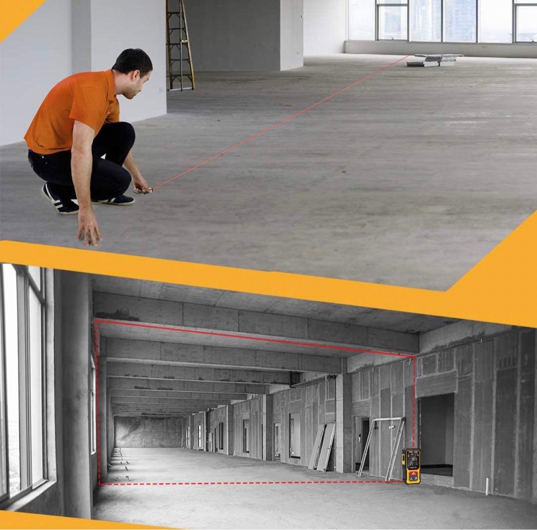 ミニ レーザー距離計 電子距離計 距離測定計 40M PSC認定取得 コンパクト