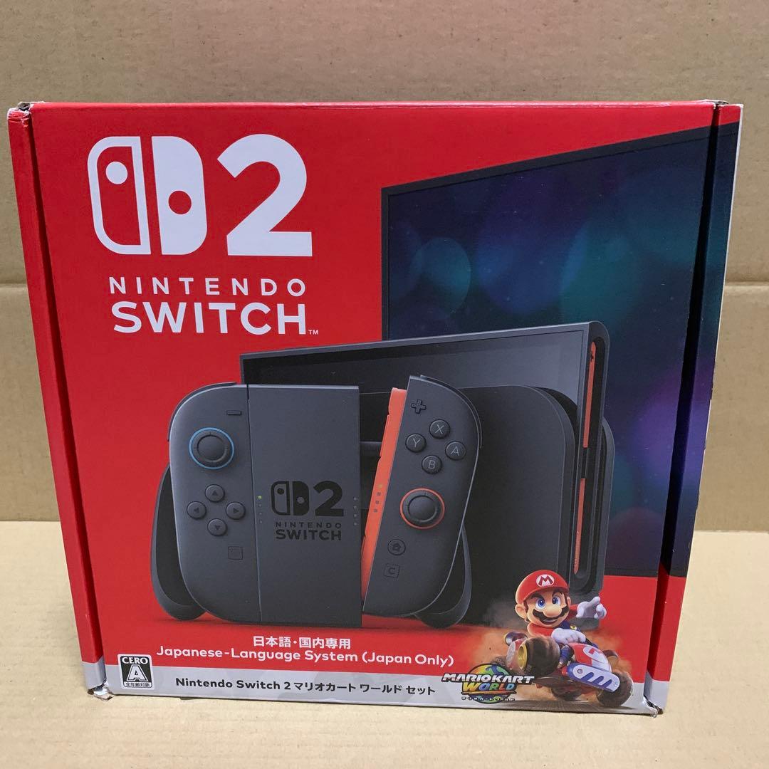 新品未使用　Nintendo Switch 2(日本語) マリオカート ワールド