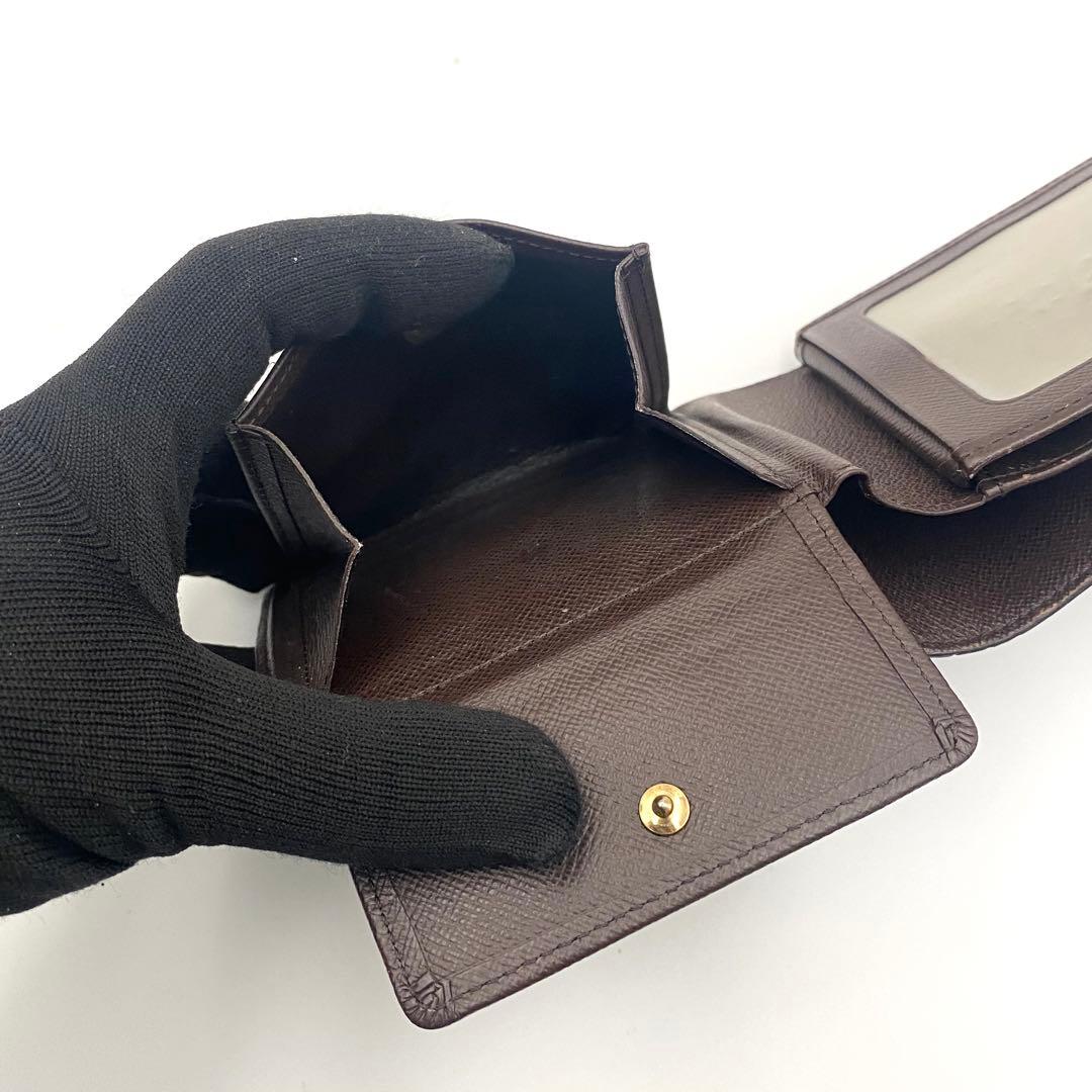 ルイヴィトン ダミエ ダミエ柄 ポルトフォイユ フロリン メンズ 二つ折り財布