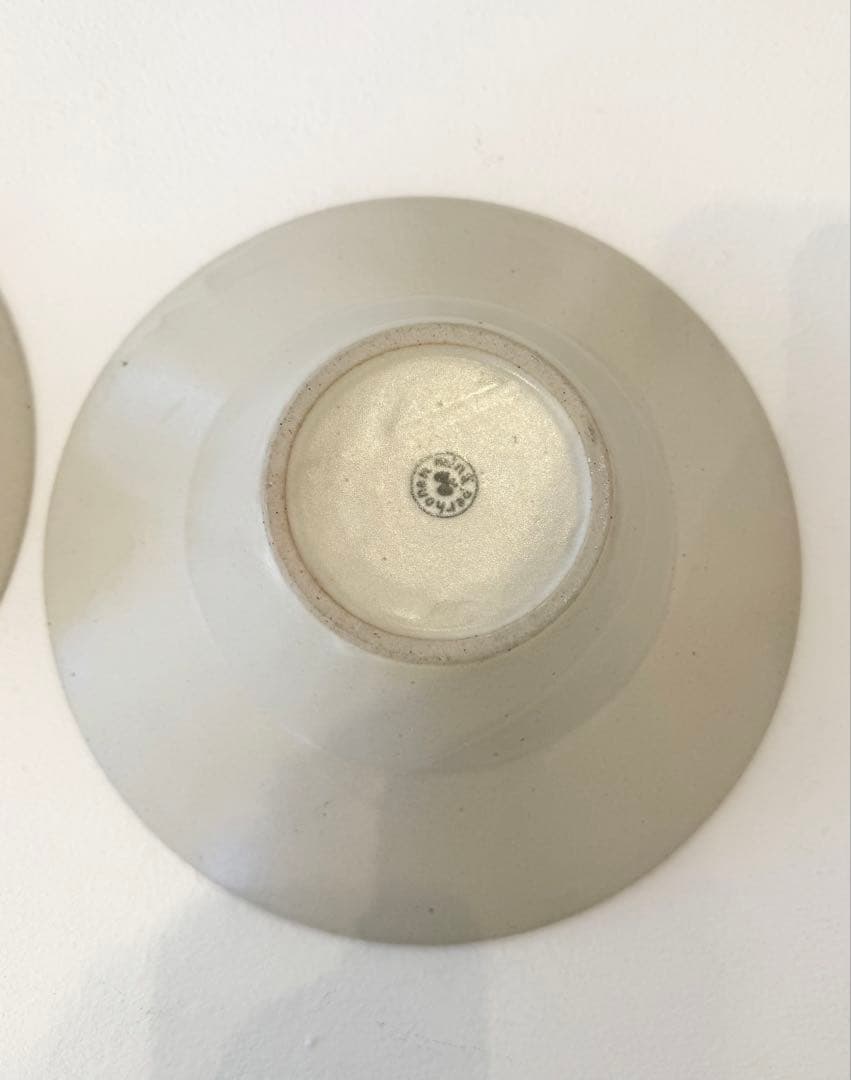 【美品】ミナペルホネン　タンバリン　深皿　スープ皿　2枚セット