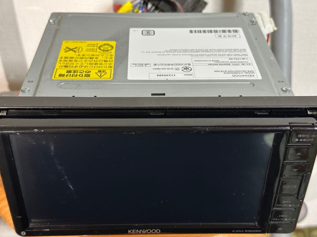 スズキ純正ナビ KXM-E503WS ケン ウッド地図デター2017