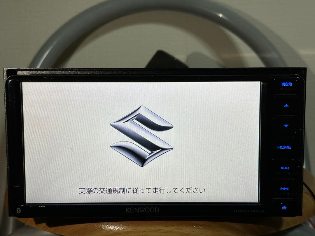 スズキ純正ナビ KXM-E503WS ケン ウッド地図デター2017