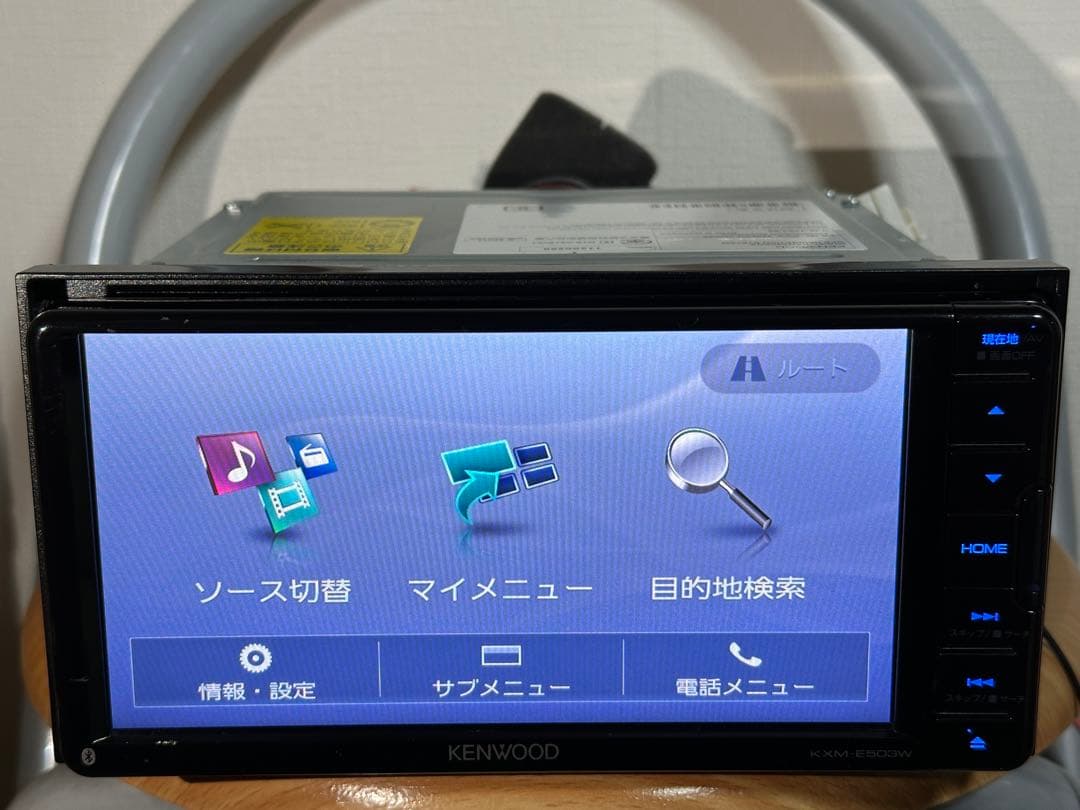スズキ純正ナビ KXM-E503WS ケン ウッド地図デター2017