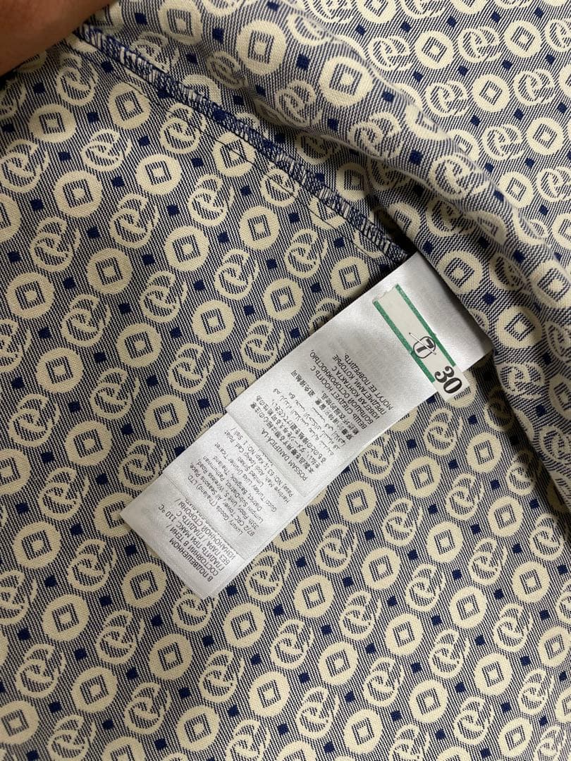 GUCCI 半袖ワンピース ネイビー