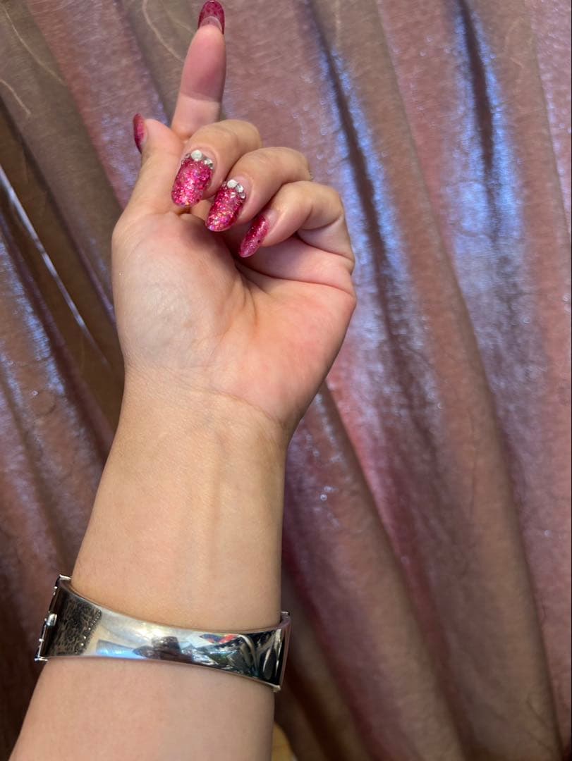 タ*ん様 天然石サファイアゴージャスバングル￼ +セットアップリング